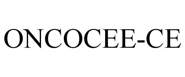  ONCOCEE-CE