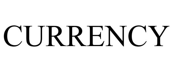 Trademark Logo CURRENCY