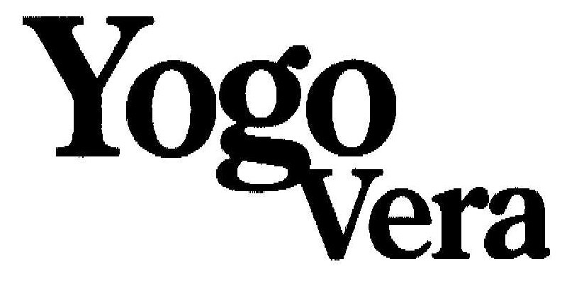 Trademark Logo YOGO VERA