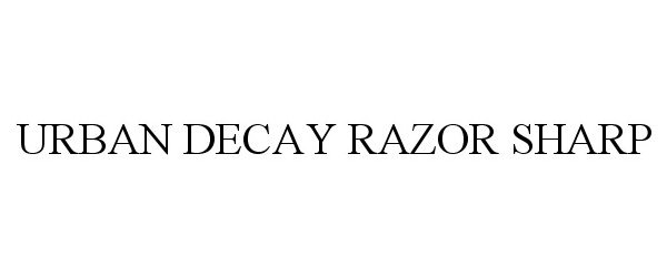  URBAN DECAY RAZOR SHARP