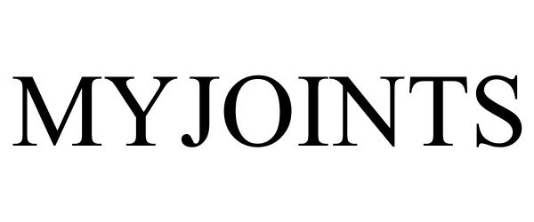 Trademark Logo MYJOINTS