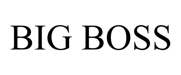 Trademark Logo BIG BOSS