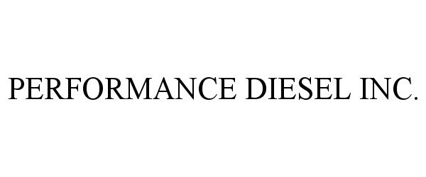  PERFORMANCE DIESEL INC.