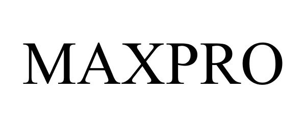Trademark Logo MAXPRO