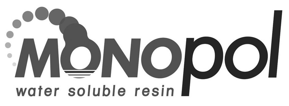 Trademark Logo MONOPOL WATER SOLUBLE RESIN