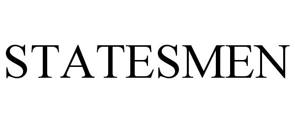Trademark Logo STATESMAN