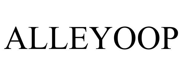 Trademark Logo ALLEYOOP