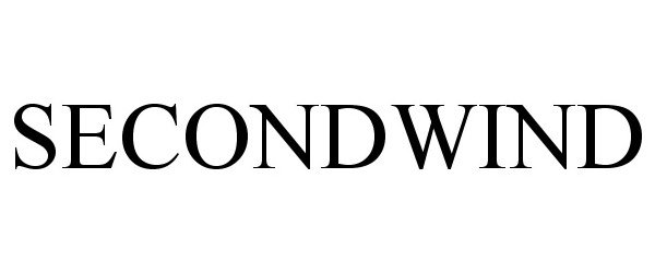 Trademark Logo SECONDWIND