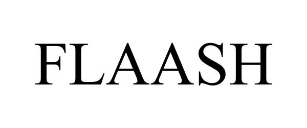 Trademark Logo FLAASH