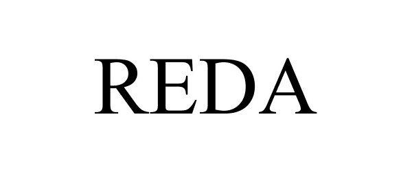 Trademark Logo REDA