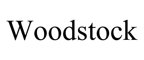 Trademark Logo WOODSTOCK