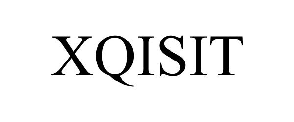 Trademark Logo XQISIT