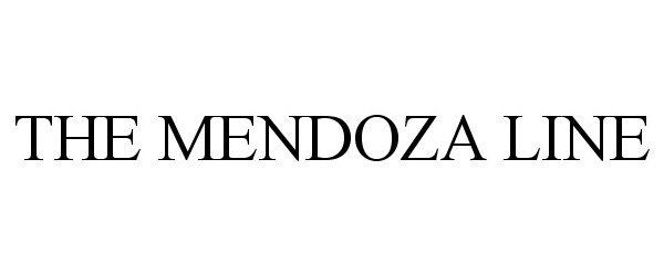  THE MENDOZA LINE