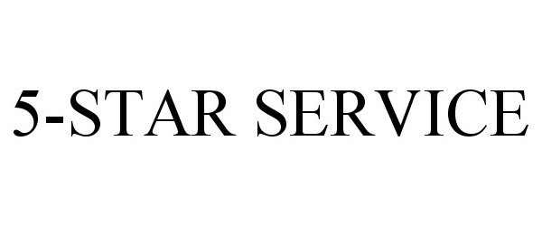 Trademark Logo 5-STAR SERVICE