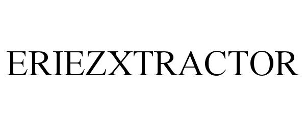 Trademark Logo ERIEZXTRACTOR