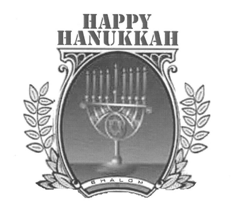  HAPPY HANUKKAH SHALOM