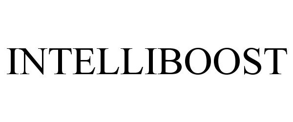 Trademark Logo INTELLIBOOST