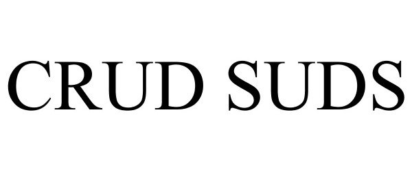 Trademark Logo CRUD SUDS