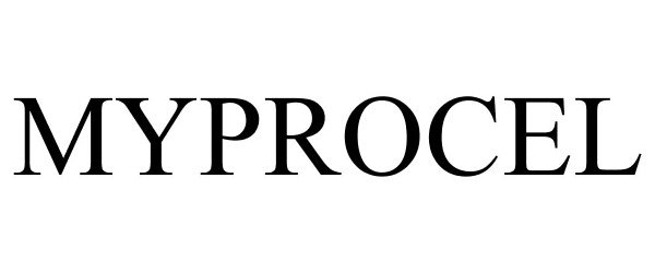 Trademark Logo MYPROCEL