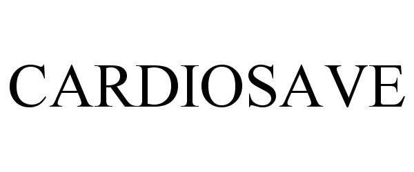 Trademark Logo CARDIOSAVE