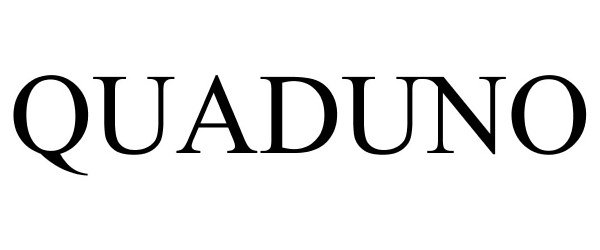 Trademark Logo QUADUNO