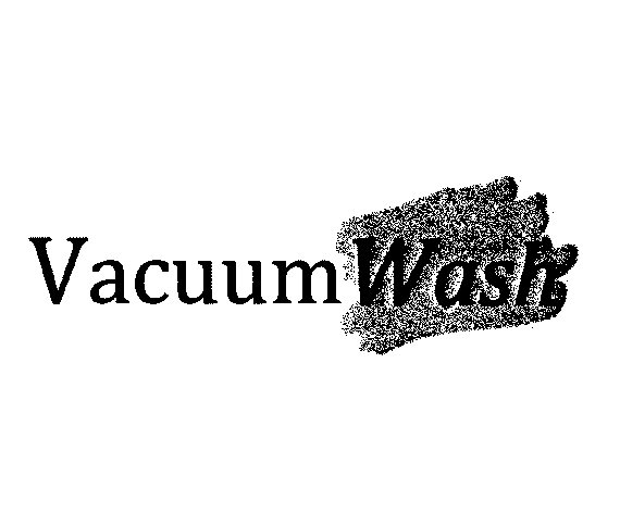 Trademark Logo VACUUMWASH