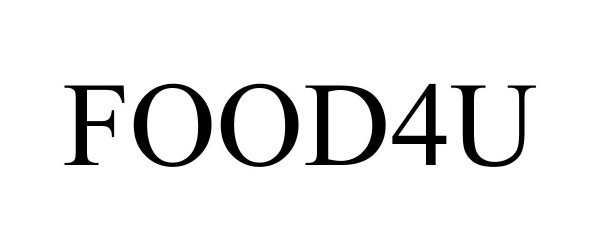 Trademark Logo FOOD4U