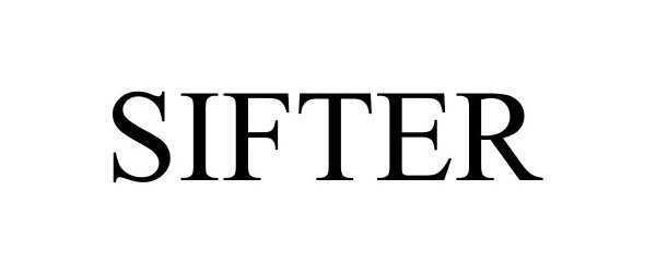 Trademark Logo SIFTER