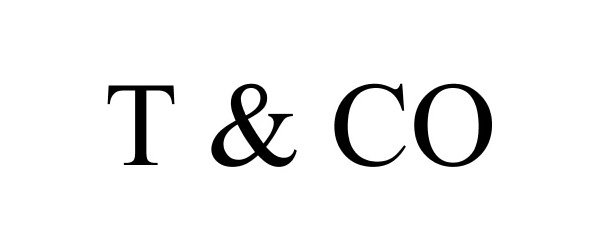 Trademark Logo T &amp; CO