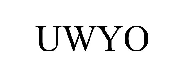 Trademark Logo UWYO