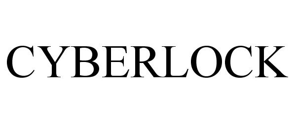 Trademark Logo CYBERLOCK