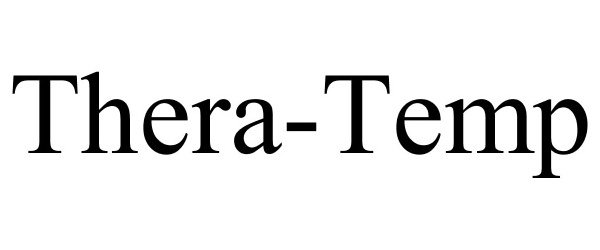 Trademark Logo THERA-TEMP