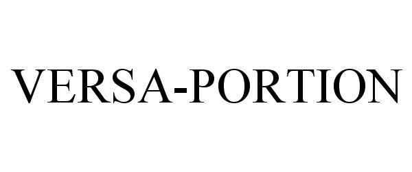 Trademark Logo VERSA-PORTION