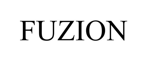 Trademark Logo FUZION