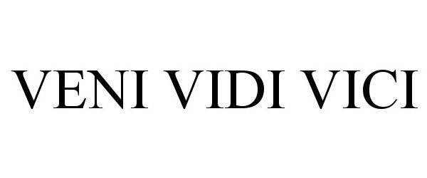 Veni, Vidi, Vici' patented in Turkey - Türkiye News