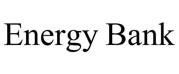 Trademark Logo ENERGY BANK