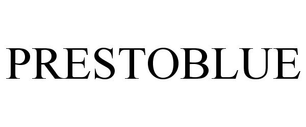 Trademark Logo PRESTOBLUE