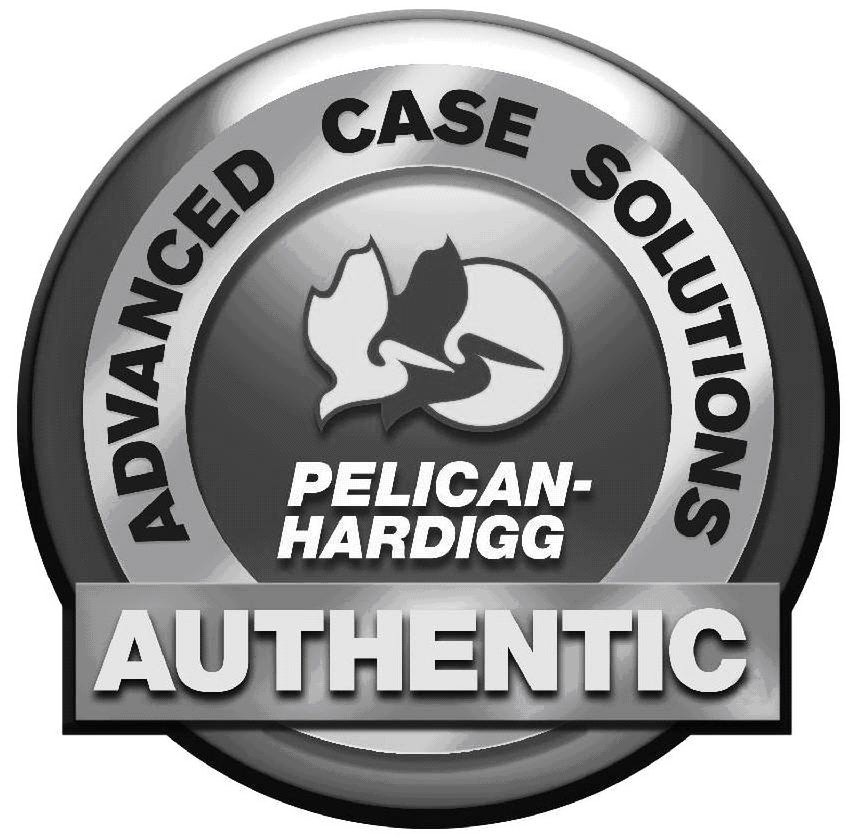 Trademark Logo ADVANCED CASE SOLUTIONS PELICAN-HARDIGG AUTHENTIC
