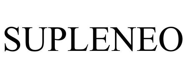 Trademark Logo SUPLENEO