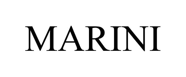 Trademark Logo MARINI