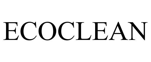 Trademark Logo ECOCLEAN