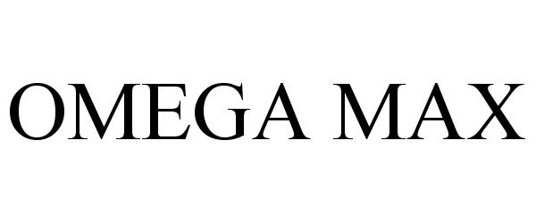 Trademark Logo OMEGA MAX
