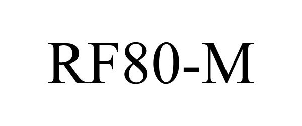 Trademark Logo RF80-M