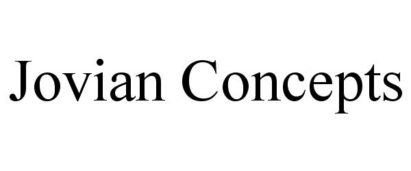 Trademark Logo JOVIAN CONCEPTS