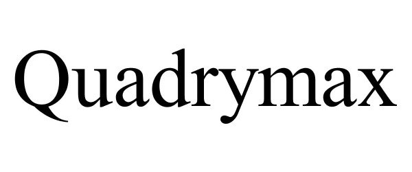 Trademark Logo QUADRYMAX