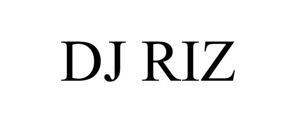  DJ RIZ