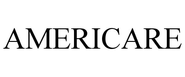 Trademark Logo AMERICARE