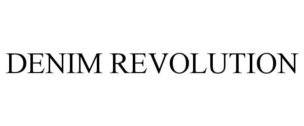 DENIM REVOLUTION