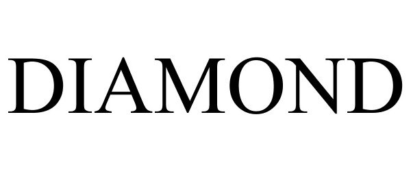 Trademark Logo DIAMOND