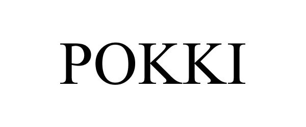 Trademark Logo POKKI